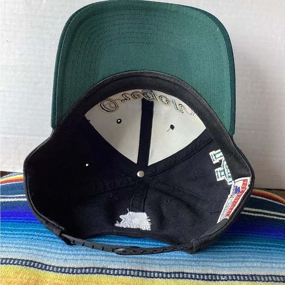 Vintage Starter University of Oregon SnapBack script Hat 80% wool the natural - Picture 11 of 13